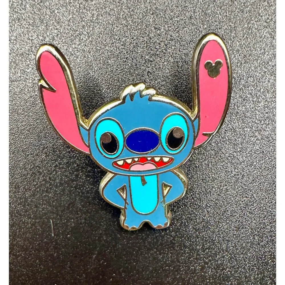 WDW Stitch Emotions Excited 2018 Hidden Mickey Disney Trading Pin